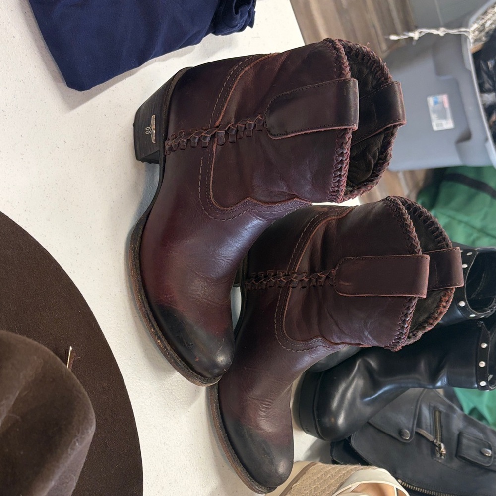 Brown Leather Boots